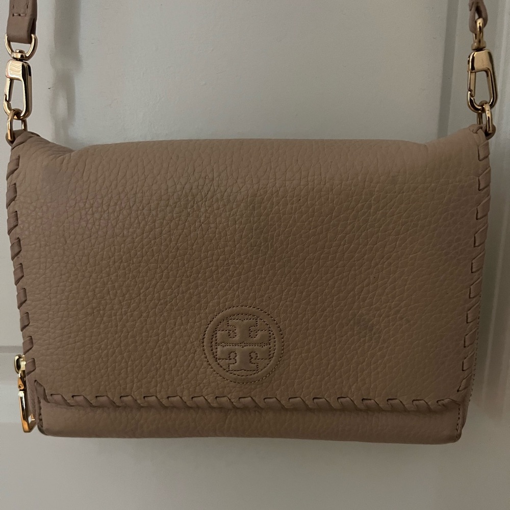 Tan Crossbody Tory Burch Purse